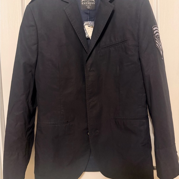 Express Navy Military Jacket - Picture 7 of 7